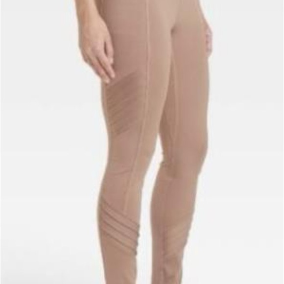 All in Motion Leggings Womens Small Taupe Sculpt Motto Leggings with pockets - Picture 6 of 6